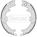 Borg & Beck Handbrake Shoes Part No -BBS6330