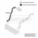 Borg & Beck Turbo Hose Part No -BTH1304