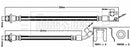 Borg & Beck Brake Hose Part No -BBH8035
