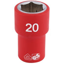 Draper Expert 20mm VDE 1/2" Insul. Socket - 31882
