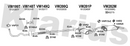 Klarius VW199T - Front Pipe  - Fits Volkswagen Golf 1.3