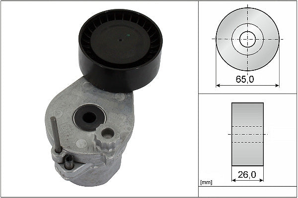 INA Tensioner Lever - V-Ribbed Belt - Part No - 534069310