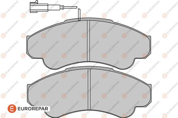 Eurorepar Brake Pad Kit - 1617279380
