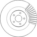 Disctech Brake Disc - Fits Honda - ABD3275 - Front Axle