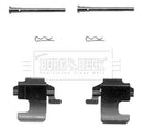 Borg & Beck Fitting Kit - Pads Part No -BBK1029