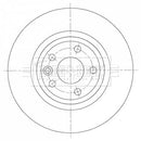 Borg & Beck Brake Disc Pair Part No -BBD5442