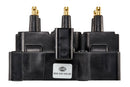HELLA 5DA 358 000-991 Ignition Coil - 12V - 3-pin connector - Bolted