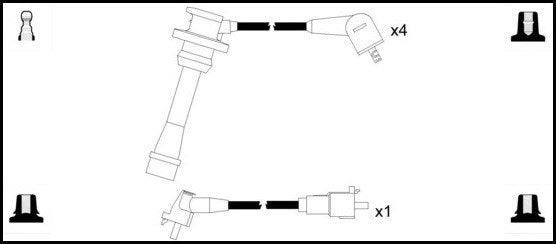 ElectroSpark Ignition Lead Set - OEK686