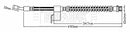 Borg & Beck Brake Hose Part No -BBH8791