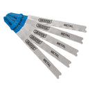 Draper 5PC J/S Blade Set T118a - 81729