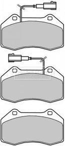 Borg & Beck Front Brake Pad Set -BBP2319