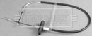 Borg & Beck Brake Cable - Front -BKB3812