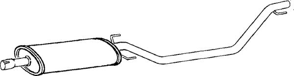 Klarius GM458D - Box With Centre Pipe  - Fits Opel Signum 2.0DTi