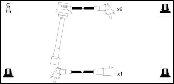 ElectroSpark Ignition Lead Set - OEK347