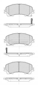 Borg & Beck Front Brake Pad Set -BBP2506