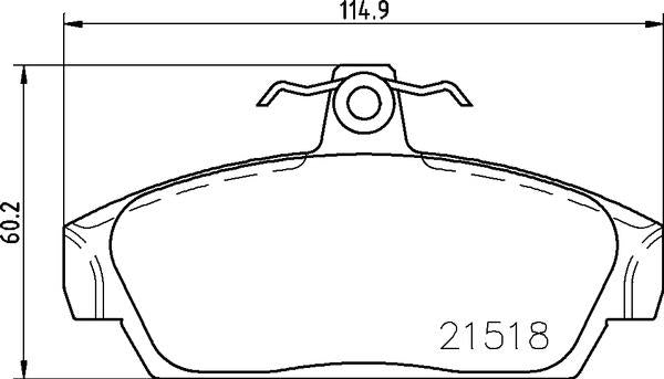 Mintex Brake Pad & Disc Kit fits -MG Rover MDK0071 (also fits other vehicles)