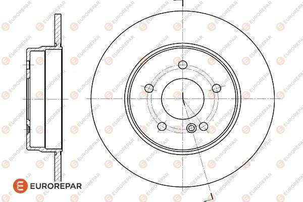 Eurorepar Brake Disc - 1618865780