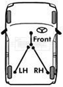 Borg & Beck Brake Cable -BKB3381