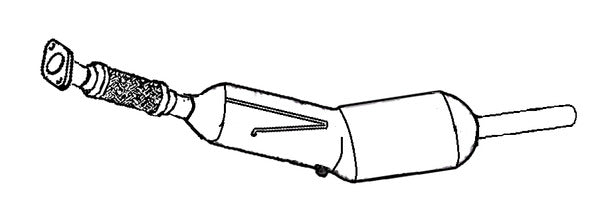Klarius 390576 - Diesel Particulate Filter  - Fits Dacia Duster 1.5 dCi