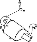 Klarius 323536 - Catalyst Type Approved Withpip  - Fits Citroen C4 II 2.0HDi