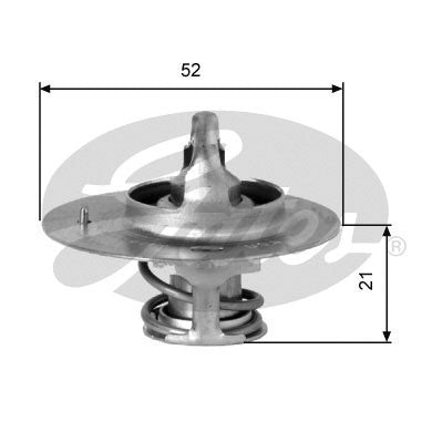 Gates Thermostat, coolant - TH03291G1