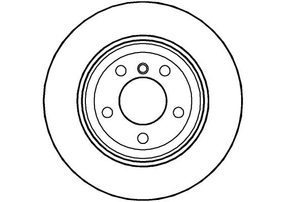 Disctech Brake Disc - Fits Bmw, Honda - ABD2888 - Rear Axle