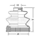 Borg & Beck Cv Joint Boot Kit Part No -BCB2744