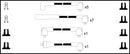 HighVolt Ignition Lead Set - OEF916