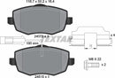 Textar Brake Pad Set - 2407303