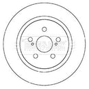 Borg & Beck Brake Disc Pair Part No -BBD5346