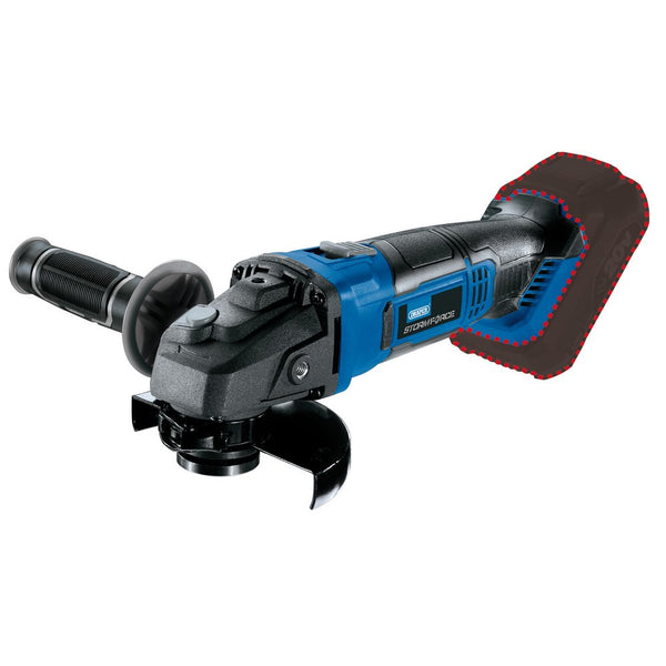 Draper Storm Force 20V Angle Grinder, 115mm (Sold Bare)