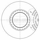Borg & Beck Brake Disc - BBD32622