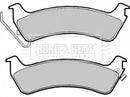 Borg & Beck Brake Pad Set - BBP1809