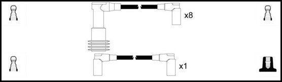 ElectroSpark Ignition Lead Set - OEK429