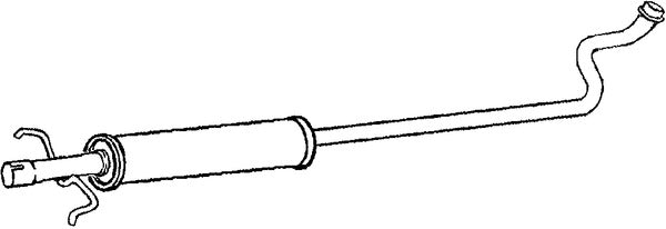 Klarius TY653C - Box With Centre Pipe