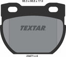 Textar Brake Pad Set - 2347103