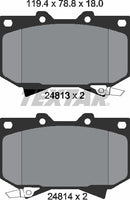 Textar Brake Pad Set - 2481301