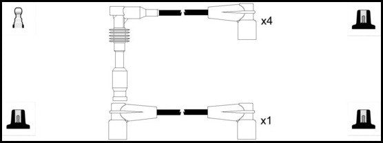 ElectroSpark Ignition Lead Set - OEK182
