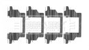 Borg & Beck Fitting Kit - Pads Part No -BBK1615