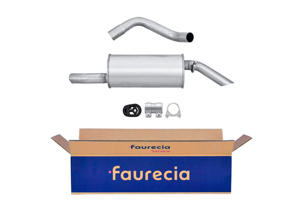 FAURECIA 8LD 366 034-611 Rear Muffler - Easy2Fit® Kit - fits RENAULT ESPACE III