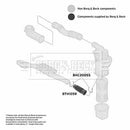 Borg & Beck Air Filter Hose Part No -BTH1059