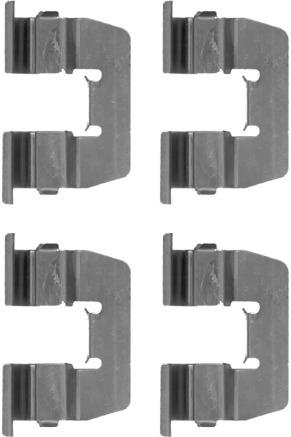 Textar Brake Pad Fitting Kit - 82512700