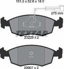 Textar Brake Pad Set - 2322901