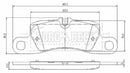 Borg & Beck Rear Brake Pad Set -BBP2479