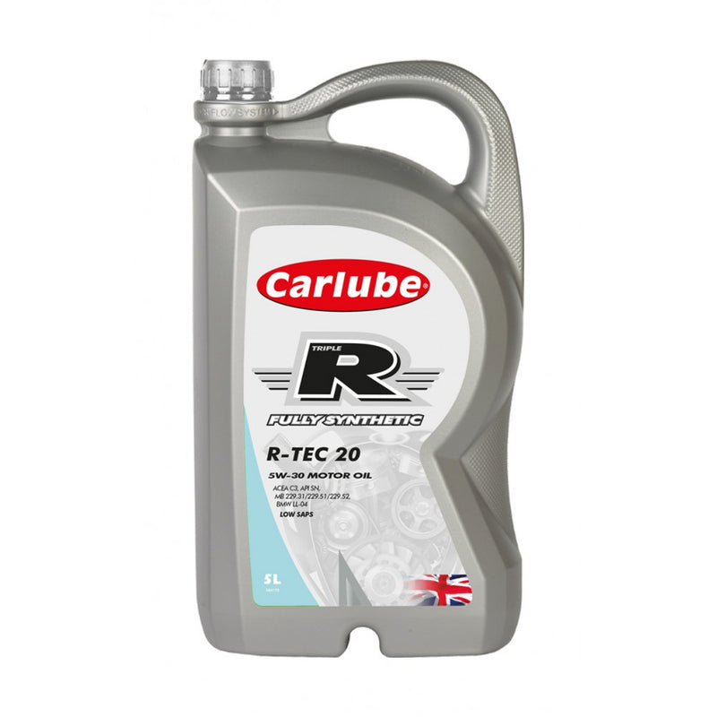 Carlube Triple R KBV005 5W30 Fully Synthetic Engine Oil 5L