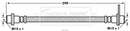Borg & Beck Brake Hose Part No -BBH7560