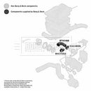 Borg & Beck Turbo Hose Part No -BTH1418