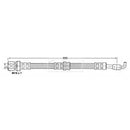Borg & Beck Brake Hose Part No -BBH6946