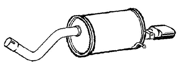 Klarius RN1037Q - Box With Tail Pipe