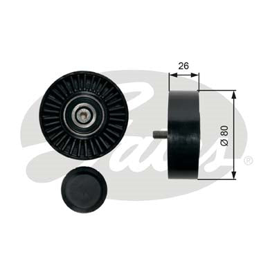 Gates DriveAlign Idler Pulley - T36452
